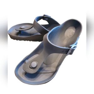 Hey girl by Corkys gray Sandals size 6. Originally purchased from Boutique